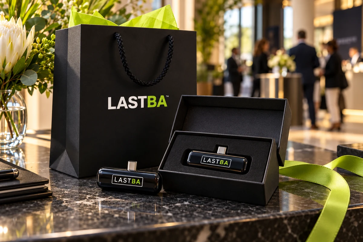 LASTBA powerbanks prepared for corporate gifting